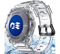 CiikDux Designed for Princess Cruise Medallion Holder, Crystal Clear Ocean Princess Medallion Waterproof Watch Band Bracelet for Kid Women Men - Crystal Clear, Transparent