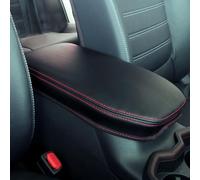 Ciizssria Car Armrest Center Console Covers for Toyota RAV4 2019 2020 2021 2022 2023 (Red Line)