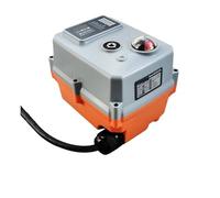 CIJIAOPOYU 50Nm Electronic Actuator 12V/ 24V/110V/230V Valve Drive Motor Metal Gear CE Approved IP67 Valve Control Head Return from Power Failure(DC12V,B3S)