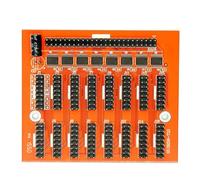 CIJIAOPOYU HUB256-T12 HUB-12RG016 hub12 LED panel display conversion card with 16*hub12 ports Transfer board connect to led controllor