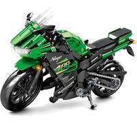 CIJINAY Motorbike Model Building Blocks Kit for Kawasaki Ninja 400, 912 Pcs Motorcycle Building Set, Superbike Model Construction Toy Gift for Kids Adult, Compatible with Major Brand