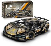 CIJINAY Technic Sports Car Building Block Kit for Lambor, 1314 PCS Technic Racing Car Model Building Set, Super Building Brick, Vehicle Construction Toys Gifts for Kids Adults