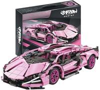 CIJINAY Technik Sports Car Building Block Kit for Lambo, 1280 PCS Technik Racing Car Model Building Set, MOC Super Building Brick, Vehicle Construction STEM Toys Gifts for Kids Adults