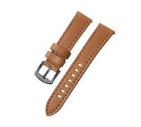 Cijinon Quick-Release Watch With Genuine Leather Strap and Beveled Edges Style 18mm-24mm, Color 13, 18 mm