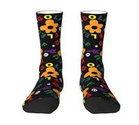 CIJPUYWFK Creator The Rapper-Tyler Rock Band Contrast Color Crew Socks - Soft Breathable Unisex Athletic Casual Socks - Cool Fan Gift.