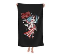 CIJPUYWFK Lynyrd Rock Band Skynyrd Microfiber Bath Towel - Ultra Soft & Highly Absorbent Towel With Hip Hops Design, Lightweight & Quick-Dry