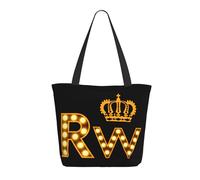 CIJPUYWFK Robbie Singer Williams Women Shoulder Handbags Bag Large Reusable Carry Bag Pocket Big Capacity Shopping Bag For Casual.