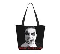 CIJPUYWFK Robbie Singer Williams Women Shoulder Handbags Bag Large Reusable Carry Bag Pocket Big Capacity Shopping Bag For Casual.