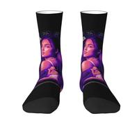 CIJPUYWFK Rodrigo Singer Music Olivia Rock Band Contrast Color Crew Socks - Soft Breathable Unisex Athletic Casual Socks - Cool Fan Gift.