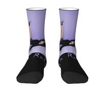 CIJPUYWFK Rodrigo Singer Music Olivia Rock Band Contrast Color Crew Socks - Soft Breathable Unisex Athletic Casual Socks - Cool Fan Gift.