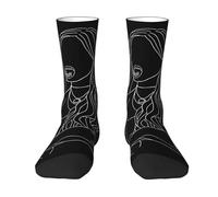CIJPUYWFK Rodrigo Singer Music Olivia Rock Band Contrast Color Crew Socks - Soft Breathable Unisex Athletic Casual Socks - Cool Fan Gift.