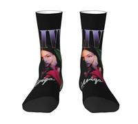 CIJPUYWFK Rodrigo Singer Music Olivia Rock Band Contrast Color Crew Socks - Soft Breathable Unisex Athletic Casual Socks - Cool Fan Gift.