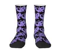 CIJPUYWFK Rodrigo Singer Music Olivia Rock Band Contrast Color Crew Socks - Soft Breathable Unisex Athletic Casual Socks - Cool Fan Gift.