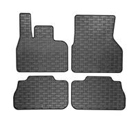 AUTO-STYLE Set of rubber mats compatible with BMW iX (I20) 2021 (4-piece + mounting system)