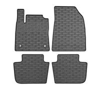 CIKCar Rubber car mats set compatible with MG 4 (EV) 2022- (4-pieces + fixing system)