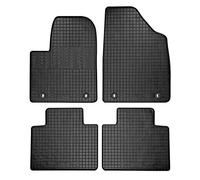 CIKCar Rubber car mats set compatible with MG (E) HS Plug-in Hybrid 2019- (4-pieces + fixing system)