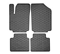 CIKCar Rubber car mats set compatible with Seres 3 Electric 2021- (4-pieces + fixing system)