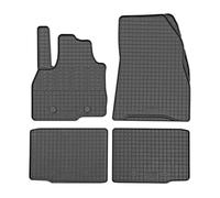 CIKCAR Rubber mats compatible with Dacia Bigster Mild Hybrid 2024 (4-piece + mounting system)