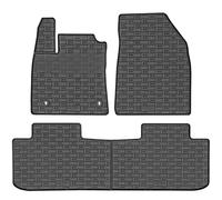 CIKCAR Rubber mats compatible with MG S5 EV 2025 (3-piece + mounting system)