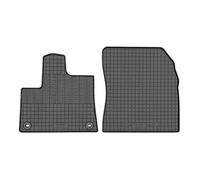 CIKCar Set of Rubber Mats Compatible with Citroën e-Berlingo & Opel Combo-e & Peugeot e-Rifter/e-Partner & Toyota Proace City/Verso EV 2024- (2-Piece + Mounting System)