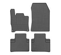 CIKCar Set of Rubber Mats Compatible with Peugeot 408 MHEV 2023- & 308 III HB/SW MHEV 2021- & Citroën DS4 MHEV 2021- & Opel Astra L HB/ST MHEV 2022- (4-Piece + Mounting System)