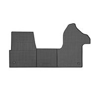 CIKCAR Set of Rubber Mats Compatible with Renault Master IV 2024- & Nissan Interstar 2024- (3-Piece + Mounting System)
