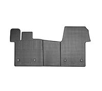 CIKCar Set of Rubber Mats Compatible with Volkswagen T7 Multivan 2021- (Front Only) (3-Piece + Mounting System)