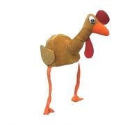 Cikiki 1Pcs Christmas Turkey Hat,Funny 3D Roast Turkey Hats for Adults,Christmas Hat for Thanksgiving,Dress-up Party Holiday Decor
