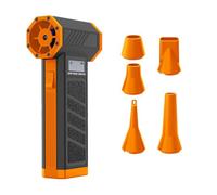 Cikiki Compressed Duster, Super Power Fan, 130000RPM Electric Duster Gears Adjustable 4 Ha Fan, Violent handheld mini mini For dust For for jet for air small super cars mini dust For mini snow small