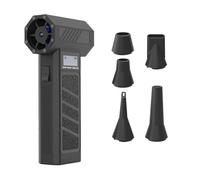 Cikiki Compressed Duster, Super Power Fan, 130000RPM Electric Duster Violent 4 Adjustable Fan, Ha Gears handheld blower dust small blower For snow blower power mini For super jet super small For dus