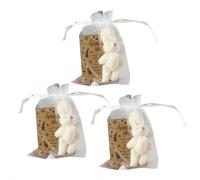 Cikiki Cuddly Bunny Pocket Hug, Handmade Emotional Support Plush Positive Gifts, Easter Positive Pocket Hug Rabbit with Cards, Easter Basket Stuffers for Friends