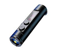 Cikiki Flashlight,500 Lumens Rechargeable Keychain Light with COB LED,Magnetic with Hat Cl Pocket Flashlights Keychain