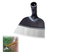 Cikiki Garden Hoe Head,Heavy Duty Manganese Steel Hoe Garden Tool,Hoe Heads Replacement Accessories Outdoor Garden for Weeding,Soil Loosening