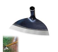 Cikiki Garden Hoe Head,Heavy Duty Manganese Steel Hoe Garden Tool,Hoe Heads Replacement Accessories Outdoor Garden for Weeding,Soil Loosening