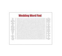 Cikiki Jumbo Word Search Poster, 36x24 Inch Giant Wall Game for Families, 50 Words Search Puzzle Poster, Large Holiday Activity Game for Christmas Wedding Graduation