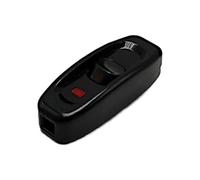 Cikiki ON/OFF Inline Switch Black White Inline Table Light Lamp Desk 10A Portable Cord Cable Switch P9T4 Par 110-250V