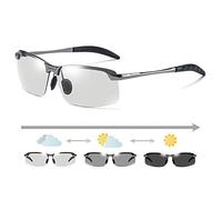 Cikiki Photochromic Sunglasses Men Polarized Driving Chameleon Glasses Male Change Color Glasses Vision Night Driver's Day Sun Eyewear