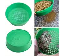 Cikiki Plastic Soil Sieve, Garden Sieve, Large Soil Mesh Sieve Tools, Garden Potting Pan, Home Sifting Pan Sifter Sieves Soil
