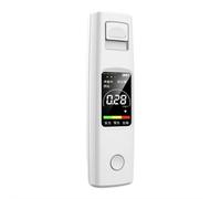 Cikiki Rechargeable Breathalyzer & Alcohol Tester, Contact-Free Blow Detection, Fast & Accurate BAC Test with LCD Display, Portable Breath Analyzer for Personal & Home Use