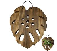 Cikiki Staghorn Fern Mounting kit,Wall Hanging Board Vertical Plant Holder,Wood Orchid Wall Planter for Orchids Staghorn Fern Tropical Plants