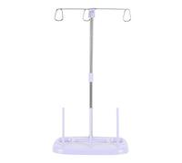 Cikonielf 3 Cones Embroidery Thread Holder Spool Stand for Household Sewing Machine Large Space Spool Stand(Purple)