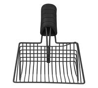 Cikonielf Cat Litter Scoop Metal And Iron Litter Scoop Sand Shovel Sieve Reusable Cat Cleaning Supplies (M)