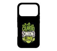 Cilantro Onion Lime Street Taco Taqueria Case for iPhone 17 Pro