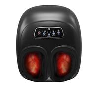 CILI 4-in-1 Foot Massager with Heat,Vibraion,Deep 3D Shiatsu,Compression,Rolling Feet Massager FSA Eligible HSA,Big Size 13" for Men Women Home Office Foot Pain Relief (Toe-Touch Control) Gifts Mom