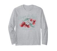 Ciliegie di Puglia Dolcezza Estiva Italian Cherry Fruit Long Sleeve T-Shirt