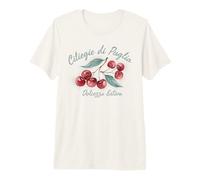 Ciliegie di Puglia Dolcezza Estiva Italian Cherry Fruit Premium T-Shirt
