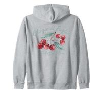Ciliegie di Puglia Dolcezza Estiva Italian Cherry Fruit Zip Hoodie