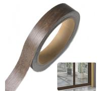 CiLiHai 18mm*10m Tea Brown Color Self-Adhesive Edge Tape for Furniture Banding,Pre-Glued Tape without Ironing,Wood Veneer Edging Strip,Trim Tape for DIY Restoration,Edge Tape for Home Repair Projects