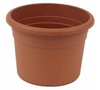 Cilindro Flower Pot Ø70 49.2Cm High Terracotta Round With Drainage Holes Planter