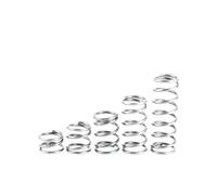 Cilky 10pcs 304 Stainless Steel Spring Compressed Spring Wire Diameter 1.2mm Outer Diameter 7mm-22mm (10pcs) Small Springs Compression (Color : 10MM_1.2MM, Size : 25mm(10PCS))